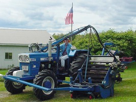 modern raker looks like big tractor